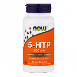 NOW 5-HTP 100 mg 60 капс