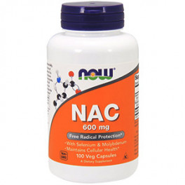 NOW NAC 600 мг 120 таб