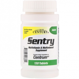 21st Century Sentry Мультивитамины и Мультиминералы 130 таб